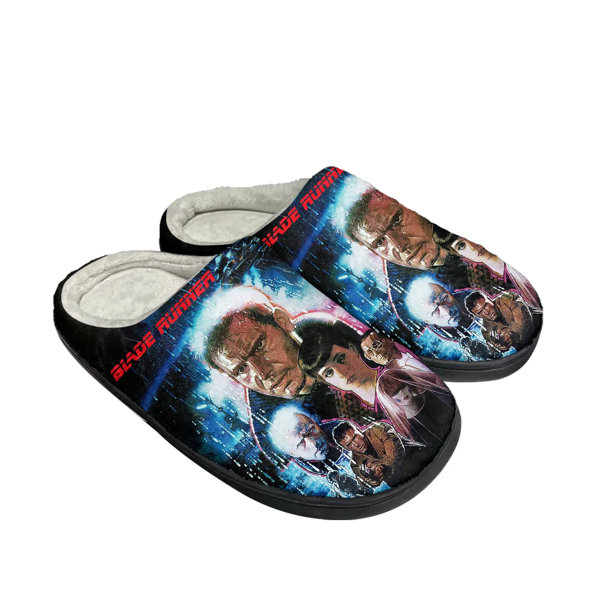 Men Shoes Runners - ブレードランナー映画ホームコットンスリッパメンズレディースぬいぐるみ寝室カジュアル保温靴サーマル屋内スリッパカスタマイズされた靴