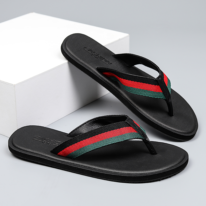 Men'S Shoes Dress Casual - 男性ソフトソールフリップフロップミニマリストファッション耐摩耗性アンチスリップライトポータブルビーチデイリーカジュアルスライドシューズ