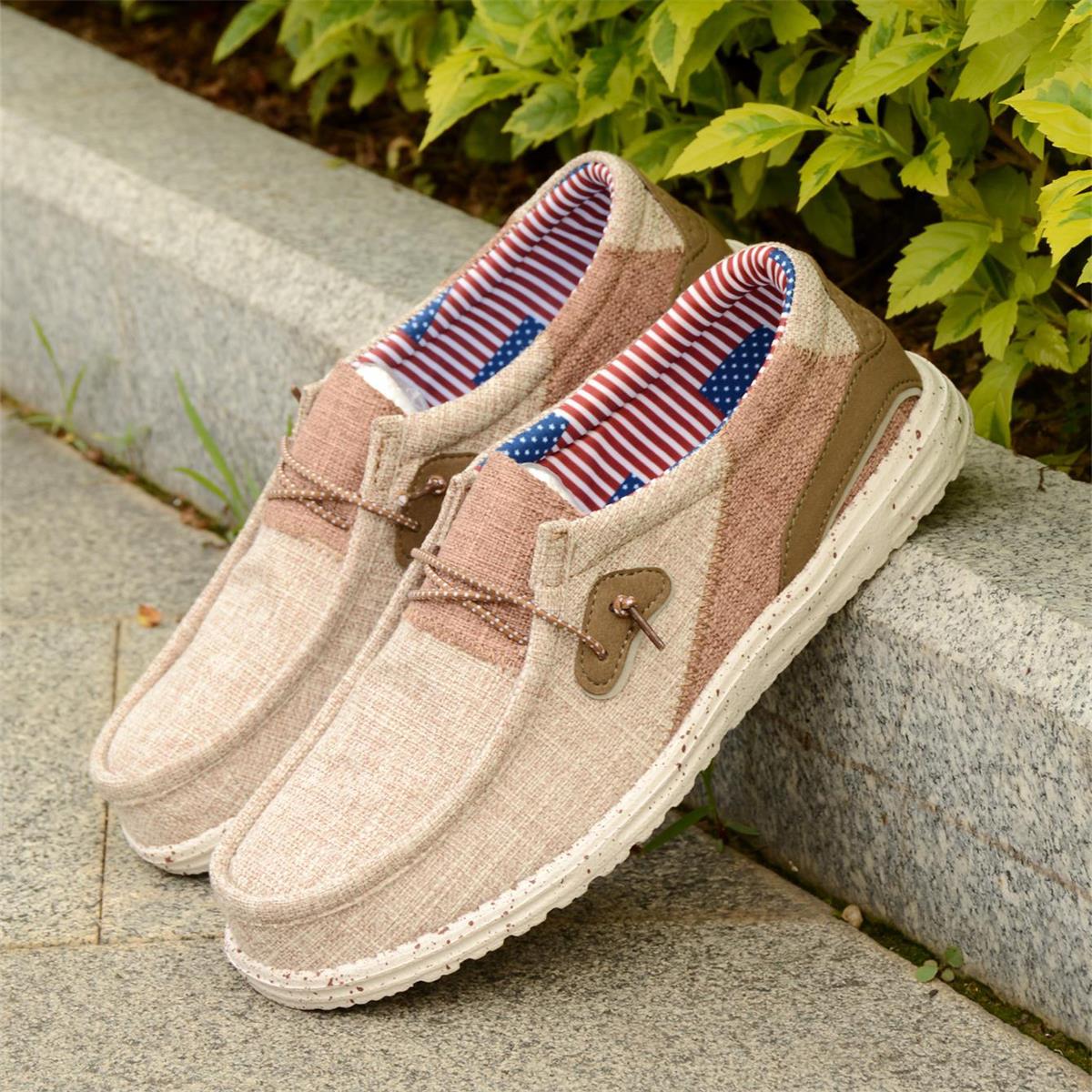 Men Shoes Runners - ユニセックス アウトドア カジュアル スリッポンシューズ 軽量 ソフトソール