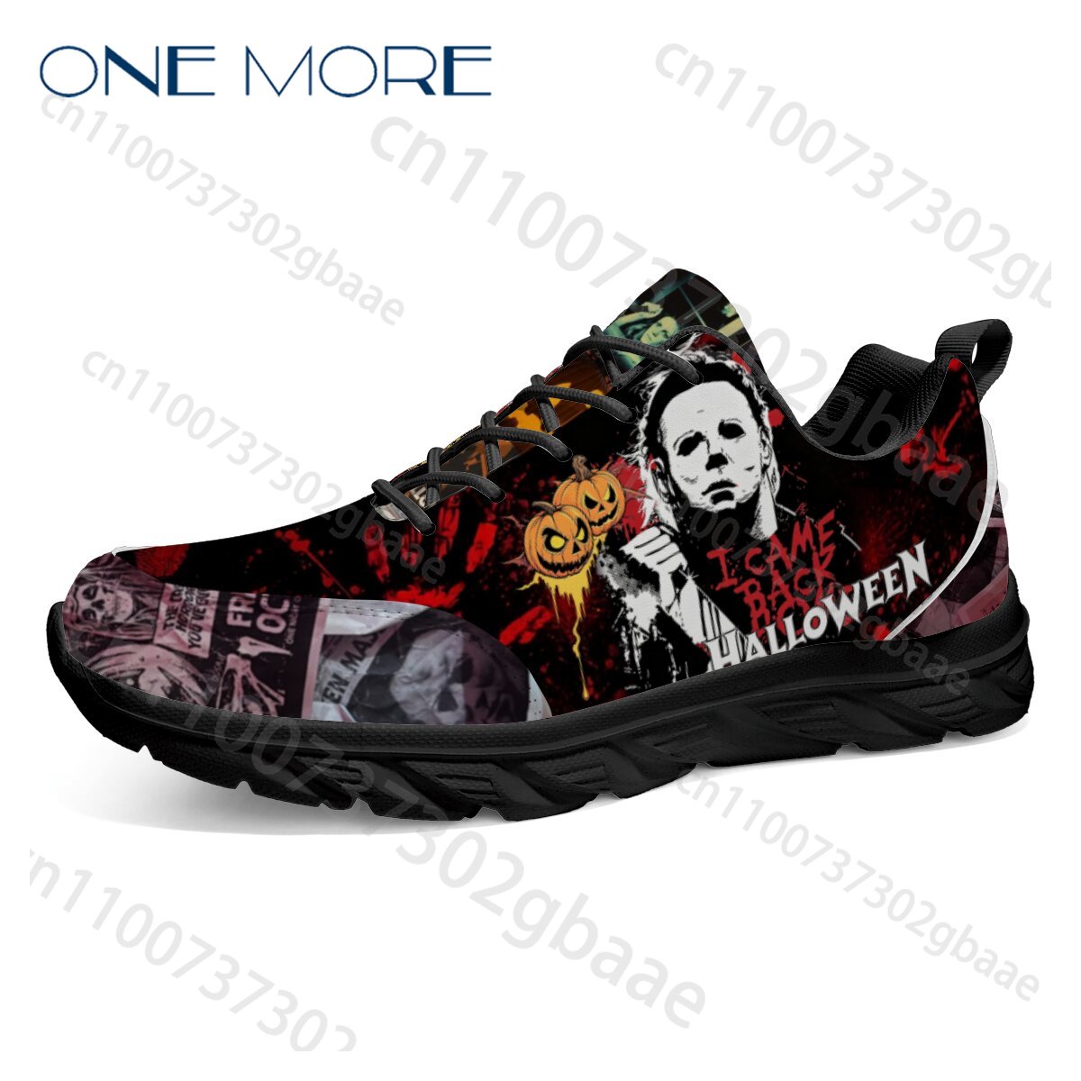 Men Shoes Myer - クールなユニセックスハロウィンマイケルマイヤーズユースアダルトシューズ快適なソフトソール男性女性トレンディなウォーキングブラックホワイトボードシューズ