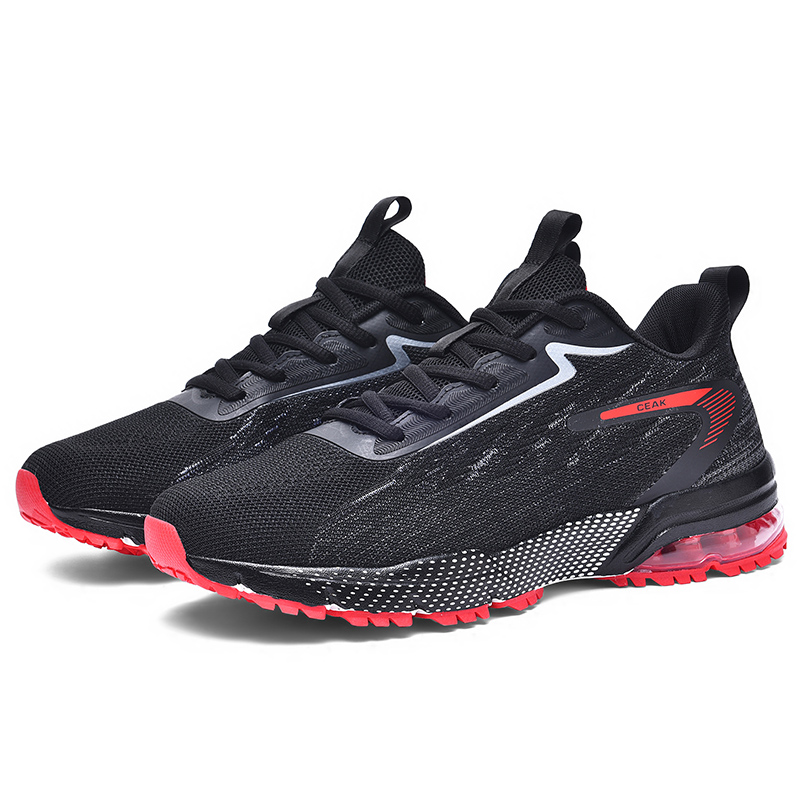 Men Shoes Official - 靴男性カジュアルスニーカー通気性メッシュランニングシューズファッショントレンドテニスブラック大きいサイズの靴公式ウェブサイトスニーカー