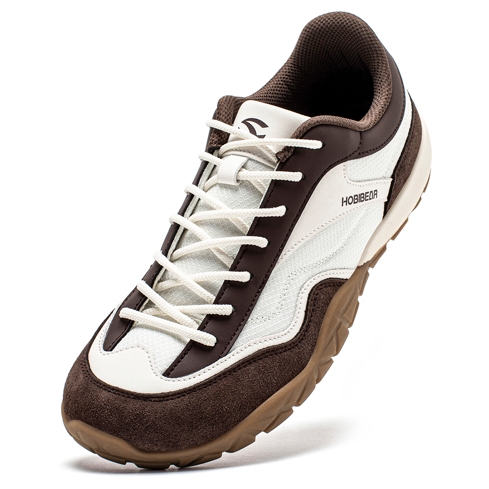 Men Shoes Runners - HOBIBEAR ワイド幅ハイキングシューズ ユニセックス トレッキング トレイルランニング スニーカー