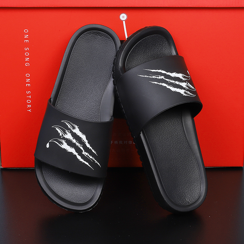 Men Shoes Xxl - プラスビッグサイズ49 50 51 52メンズラバースライドスリッパワイドフラットサンダルビーチシューズ室内ホームハウス屋外パームクラップス