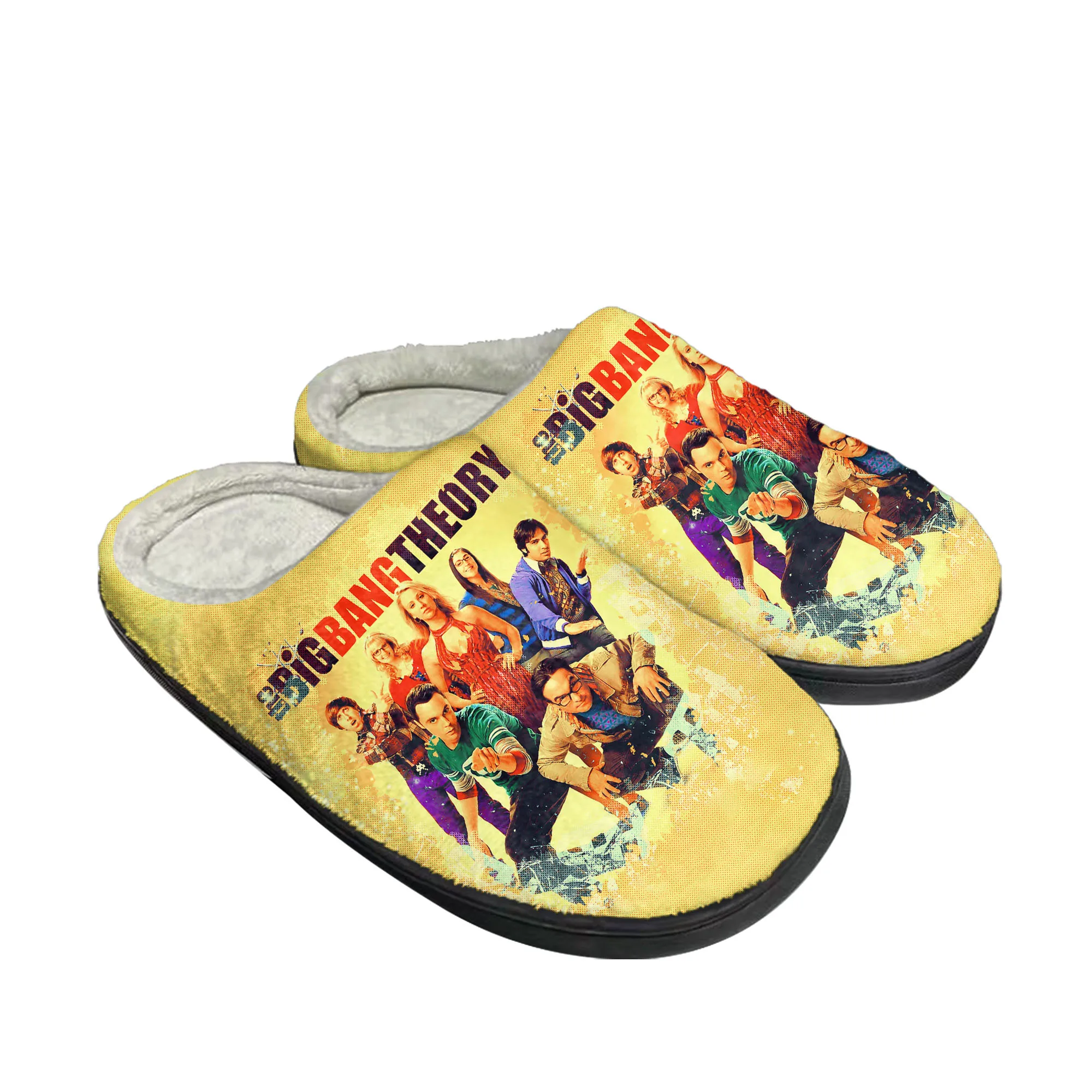 Men Shoes Winter - ビッグ TBBT シュレディンガーの猫ホーム綿スリッパメンズレディースぬいぐるみ寝室カジュアル保温靴屋内カスタマイズ靴