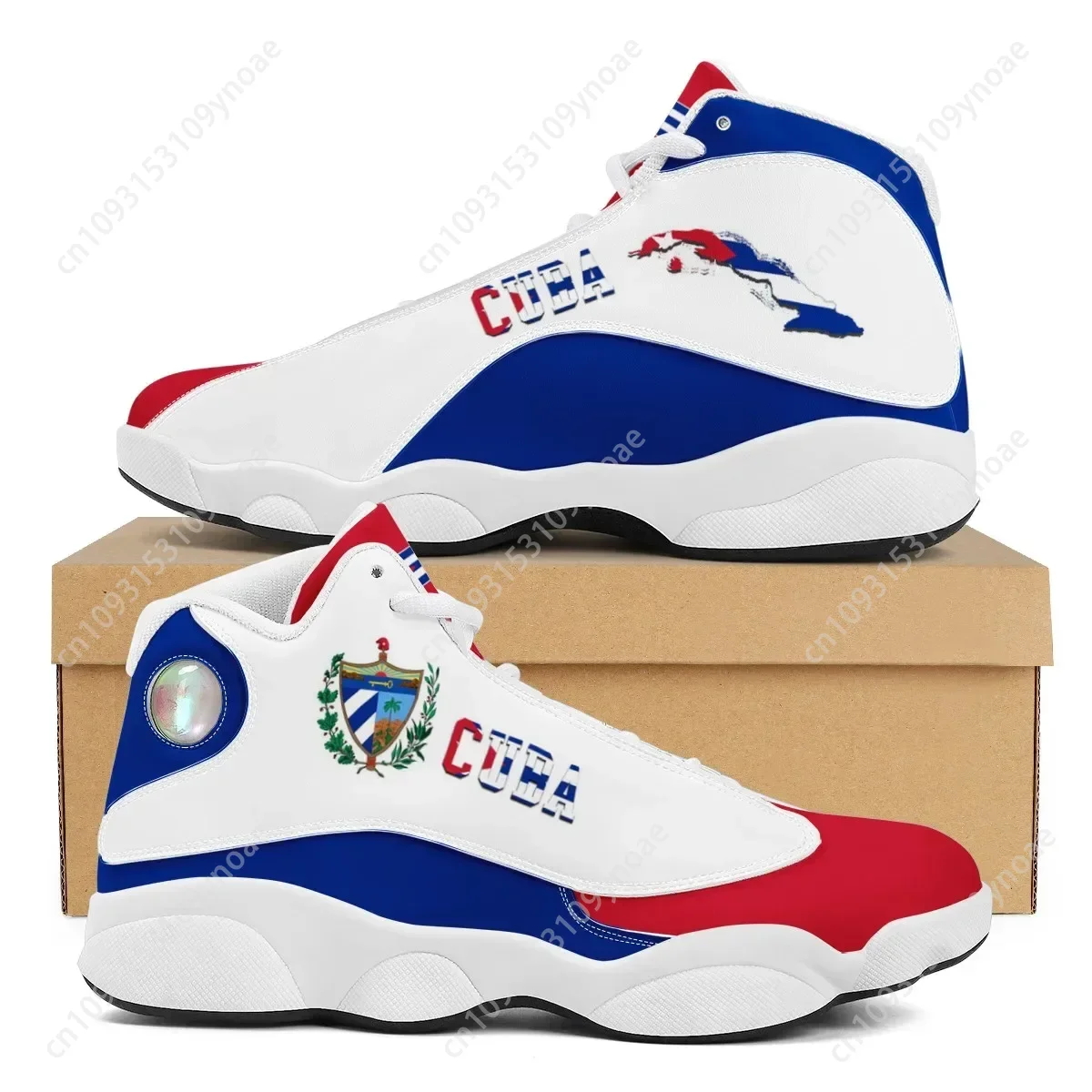Men Shoes Runners - キューバ国旗プリントクール男性バスケットボールスニーカーカスタム POD テニスシューズ男性ティーンパーソナライズされたギフトランニングシューズドロップシッピング
