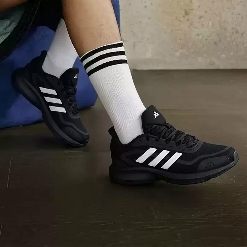 アディダス メンズ ランニングシューズ 秋用、メッシュ素材、 - Men'S Shoes Half Cut のレビューと価格