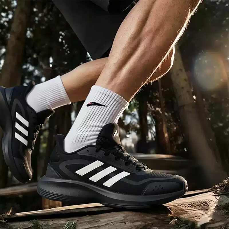 アディダス メンズ ランニングシューズ 秋用、メッシュ素材、 - Men'S Shoes Half Cut のレビューと価格