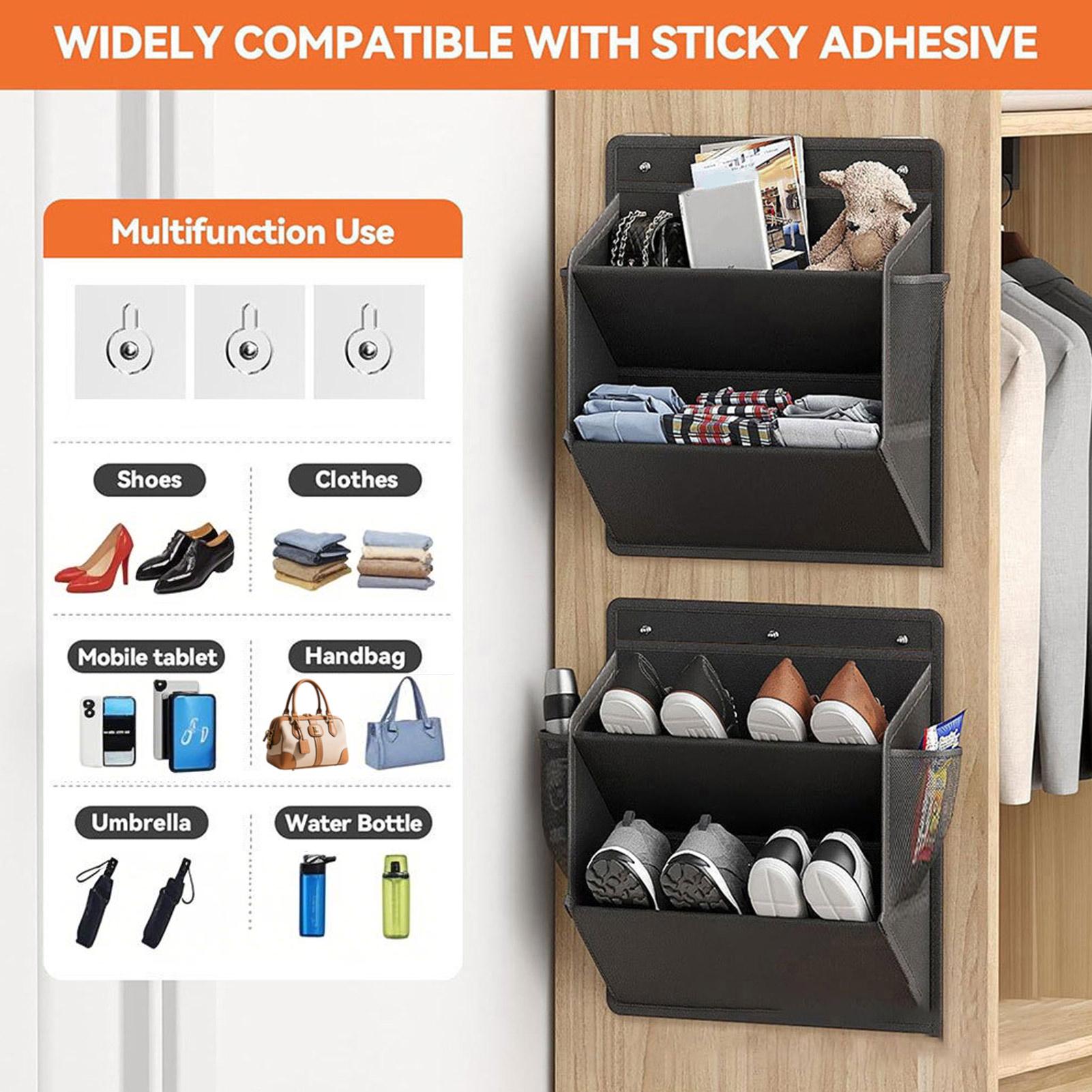 RV用シューズラック 壁掛けシューズラック 粘着式オーガナイ - Men Shoes Rack のレビューと価格