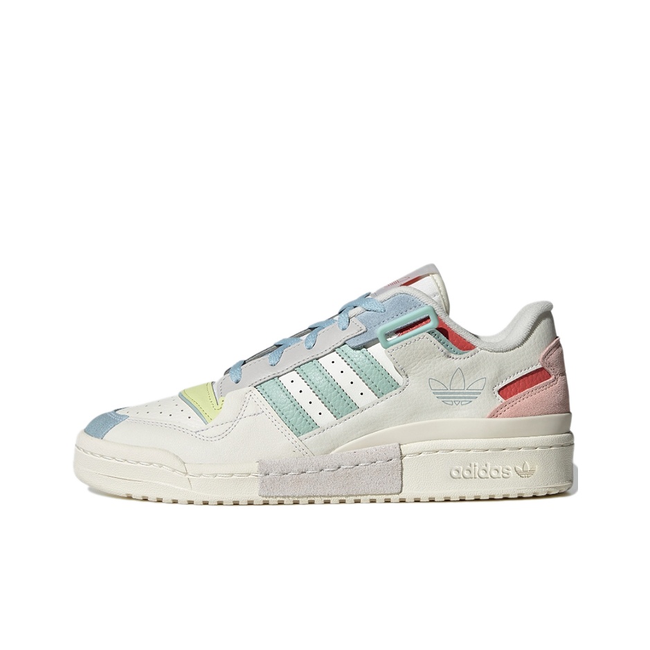 アディダス オリジナルス FORUM スケートボードシューズ - Men'S Shoes Green And White のレビューと価格