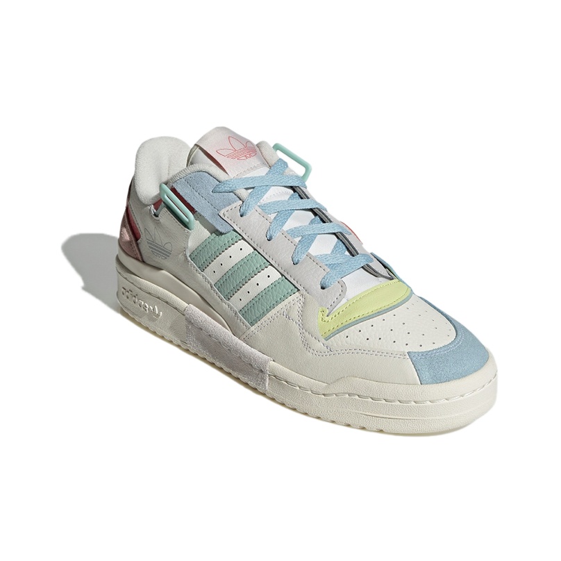 アディダス オリジナルス FORUM スケートボードシューズ - Men'S Shoes Green And White のレビューと価格