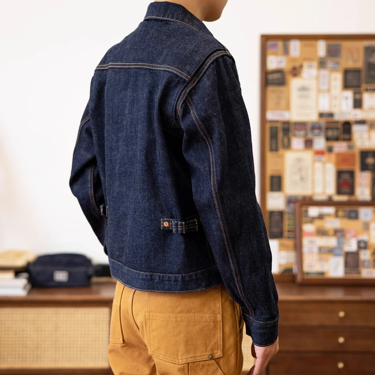 メンズレッドトルネードデニムジャケット,裏地なしデニムジャケ - Men'S Shoes With Jeans のレビューと価格
