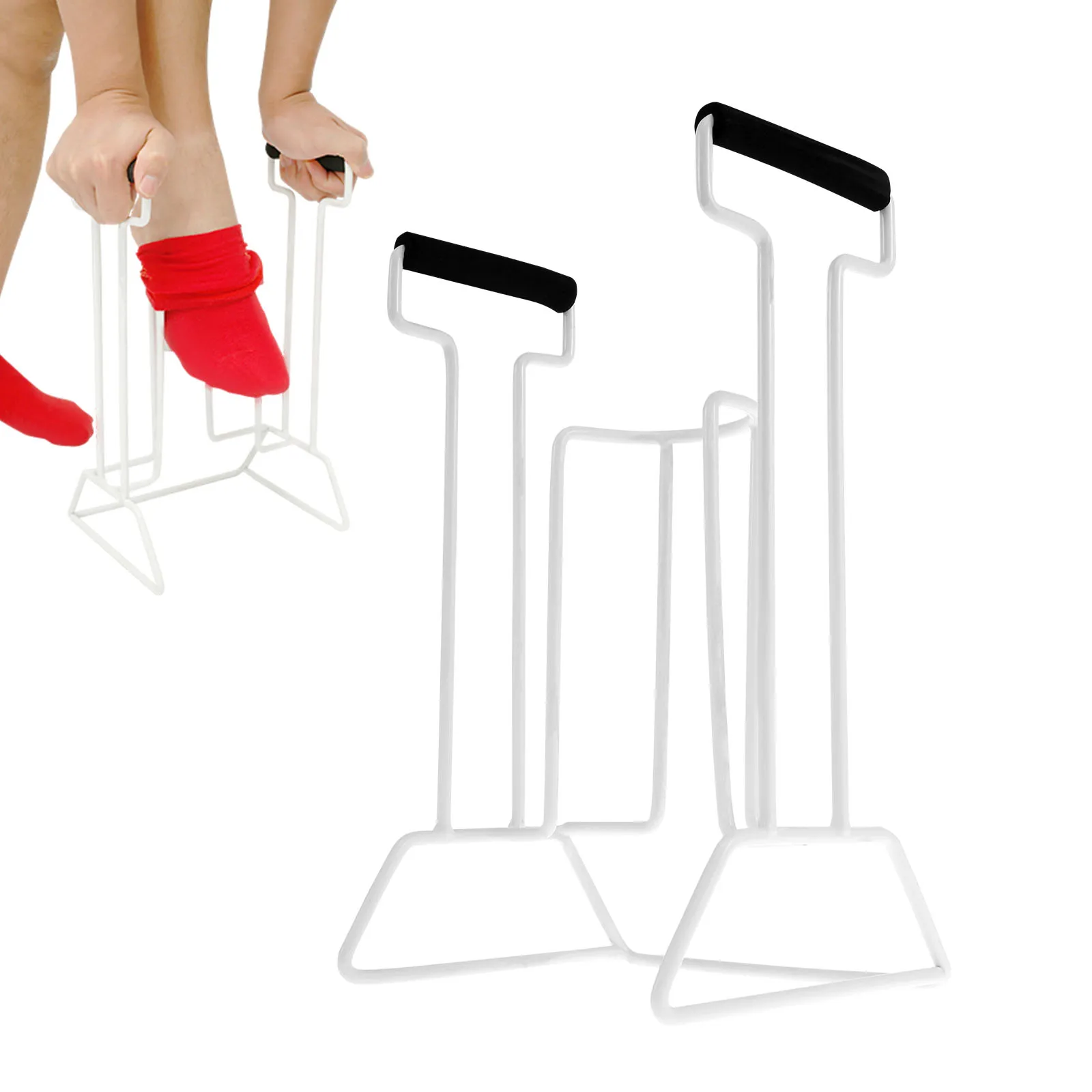 ストックヘルパー補助ツール 着圧大型靴下補助具 使いやすい着 - Men Shoes Rack のレビューと価格