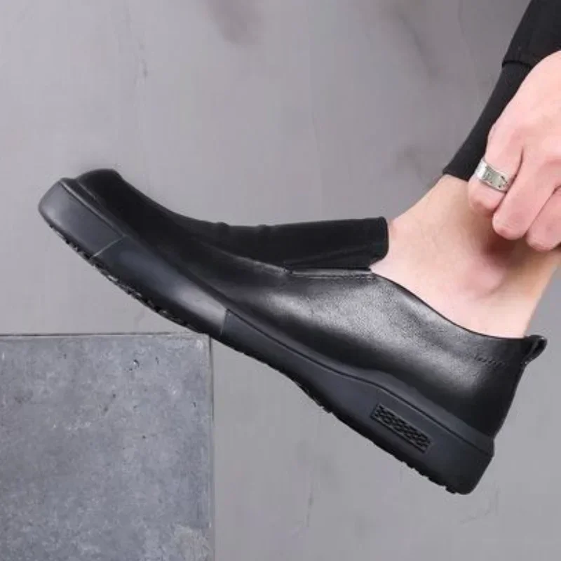 メンズカジュアル牛革ドレスシューズ,ビジネスシューズ,ブラッ - Men Shoes Clearance のレビューと価格