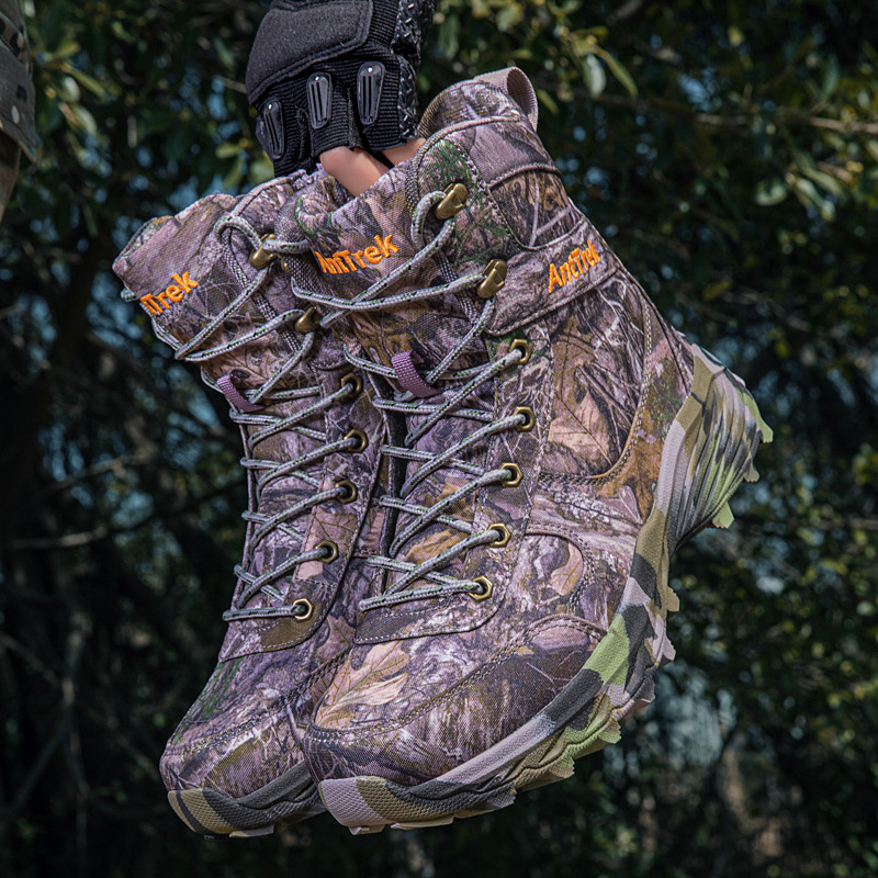 男性新しい戦術ブーツ通気性足首防水超軽量男性レースアップ高品 - Men Shoes Boots のレビューと価格