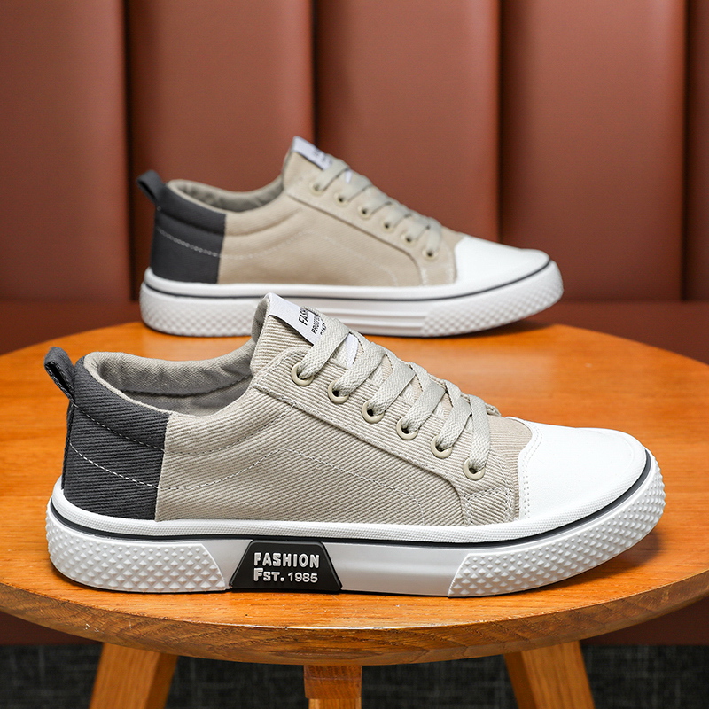 メンズ クラシック キャンバススニーカー、軽量、通気性、耐久 - Men'S Shoes Dress Casual のレビューと価格