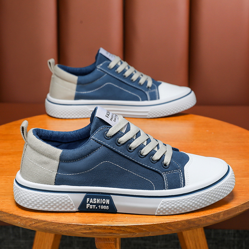 メンズ クラシック キャンバススニーカー、軽量、通気性、耐久 - Men'S Shoes Dress Casual のレビューと価格
