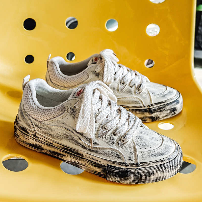 キーハイト PUレザー ホワイト メンズ カジュアルスニーカ - Men Shoes Runners のレビューと価格