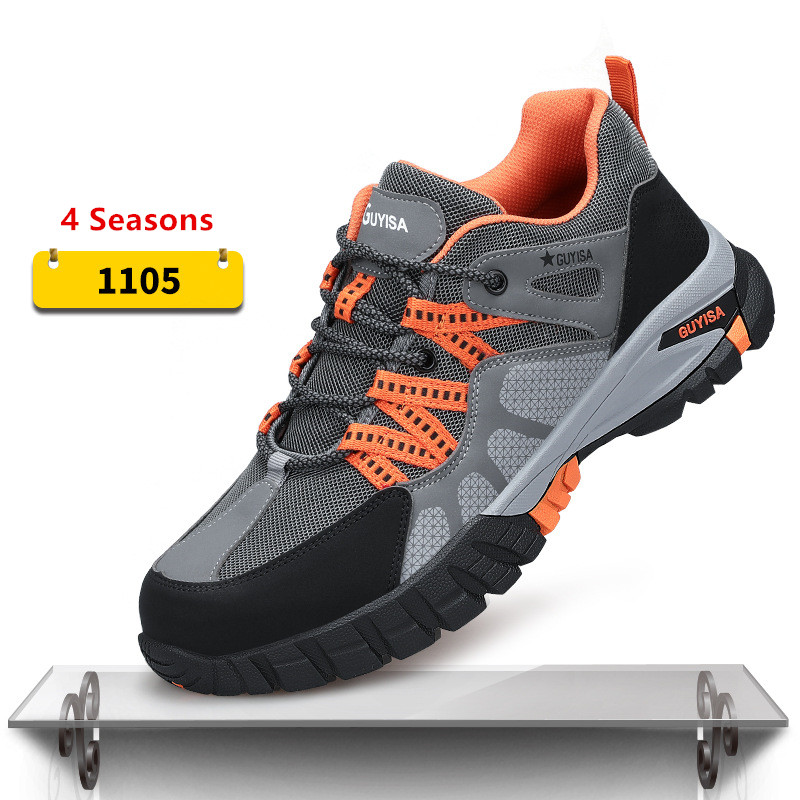 作業安全スニーカー、作業用安全靴、鋼鉄製のつま先、耐パンク性 - Men'S Shoes Diabetic のレビューと価格