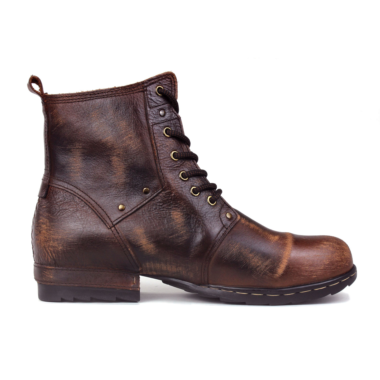 本革メンズシューズ手作りアンクルブーツスーパースターブーツク - Men'S Shoes Zone のレビューと価格