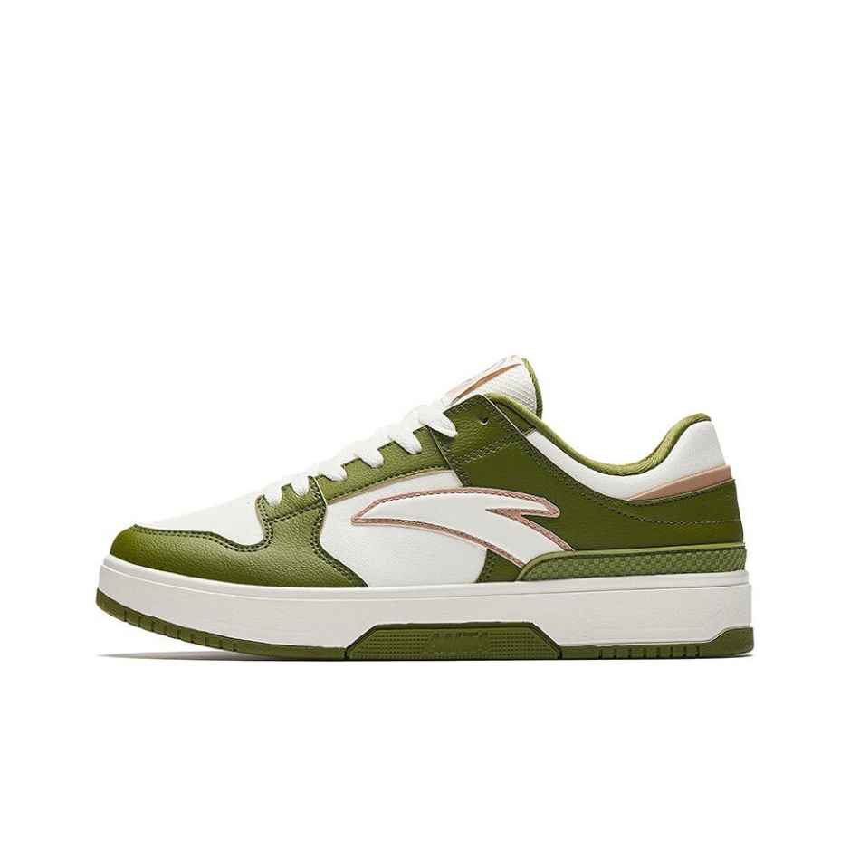 アンタ クラシック カラーブロック 滑り止め クッション性  - Men'S Shoes Green And White のレビューと価格
