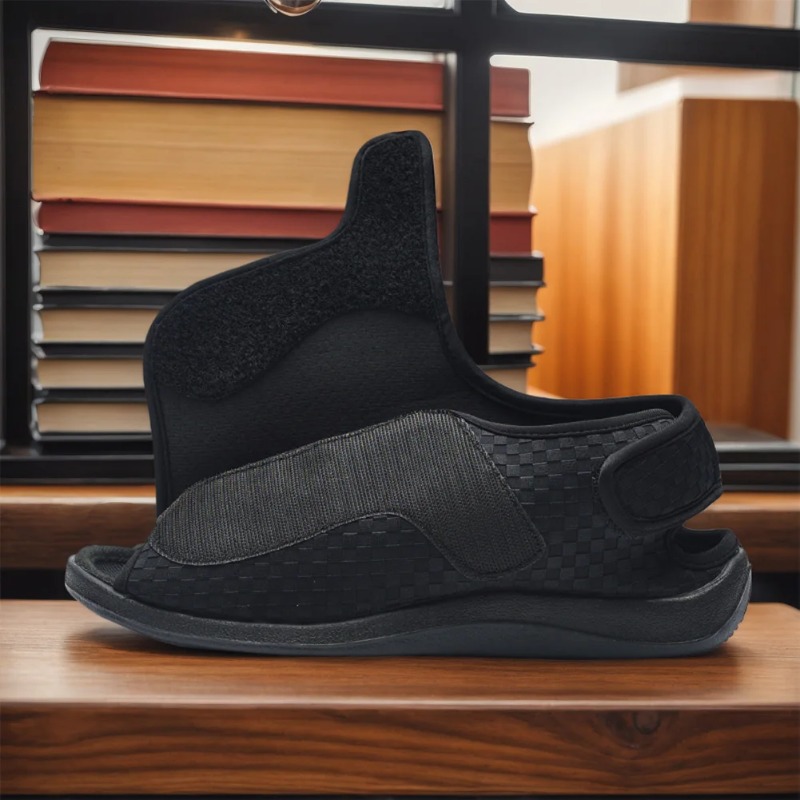女性男性糖尿病患者用スリッパ、幅広糖尿病患者用シューズ、調節 - Men'S Shoes Diabetic のレビューと価格