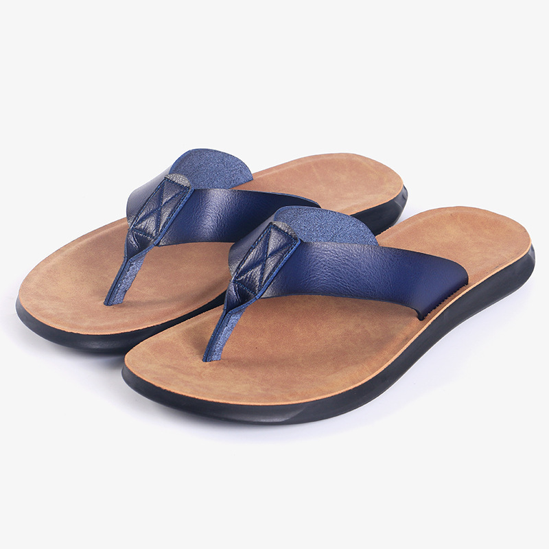 38-47 新しいイタリアンレザービーチサンダル男性用カジュ - Men'S Shoes Dress Casual のレビューと価格
