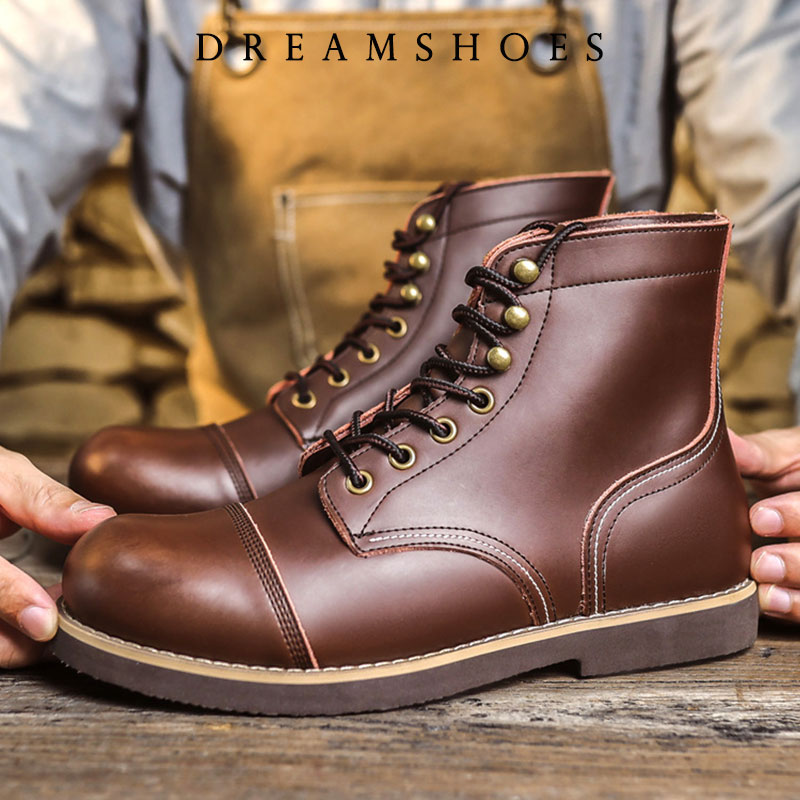 2026 新しい日本のヴィンテージデザイナー手作りツーリング - Men'S Shoes Dress Casual のレビューと価格