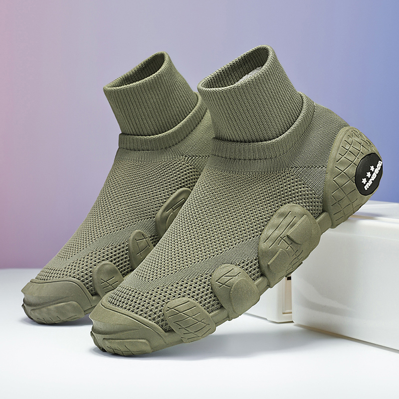 男の靴 2025 カジュアルスニーカー通気性メッシュランニン - Men Shoes Official のレビューと価格