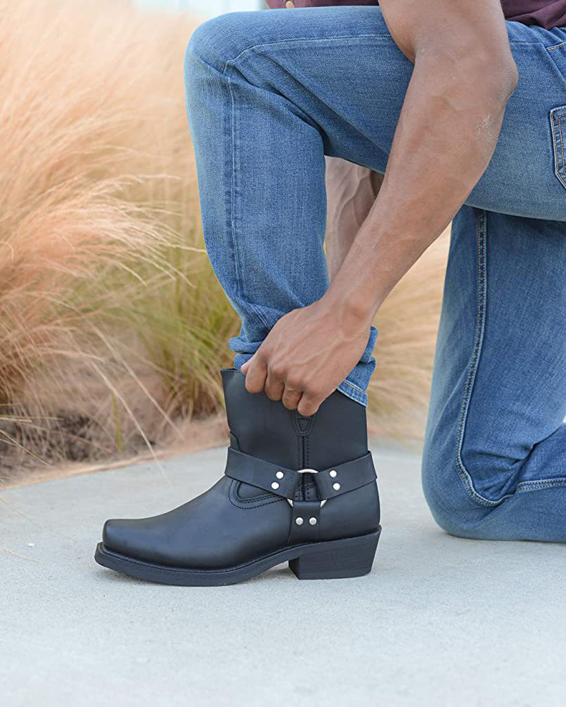 2025 新しいアウトドア男性ウエスタンブーツヴィンテージカ - Men Shoes Brands のレビューと価格
