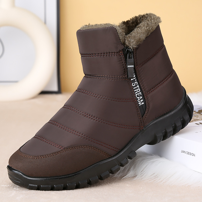 メンズアンクルスノーブーツ 防水 滑り止め カジュアルシュー - Men'S Shoes Dress Casual のレビューと価格