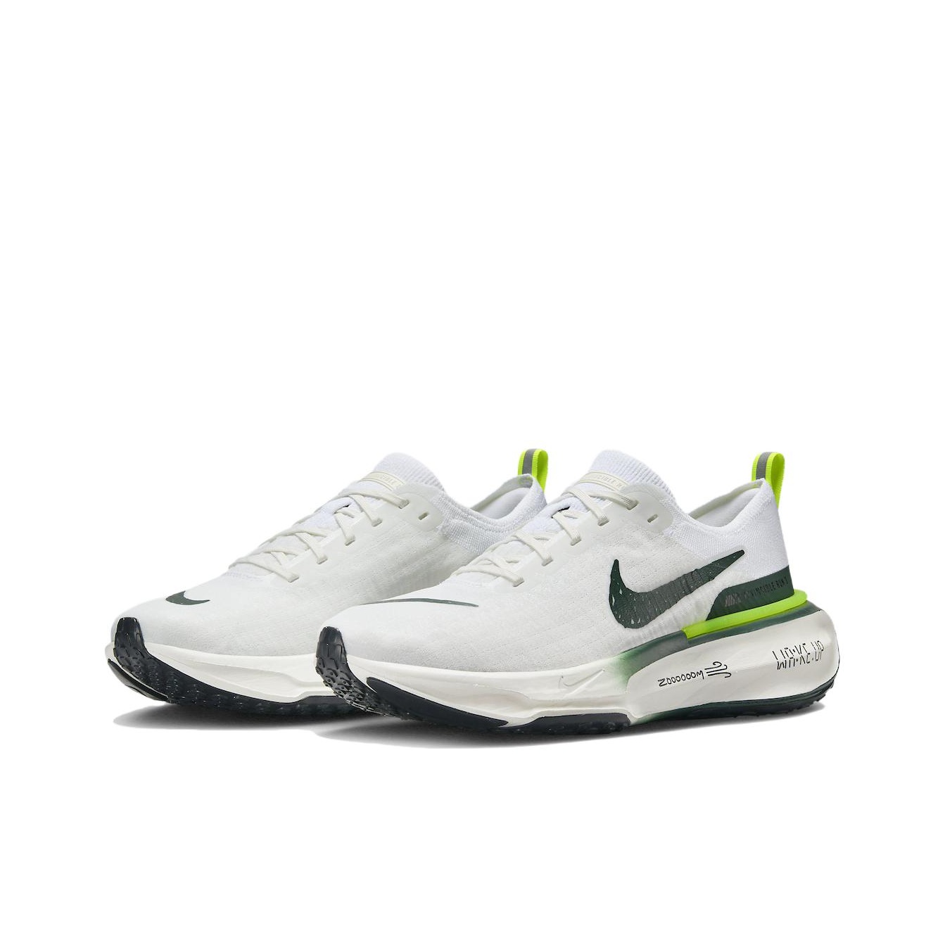 ナイキ インビンシブル 3 ランニングシューズ メンズ ロー - Men'S Shoes Green And White のレビューと価格