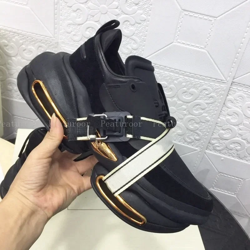 女性男性新しいプラットフォームスニーカークロスタイメンズカジ - Men Shoes Xxl のレビューと価格