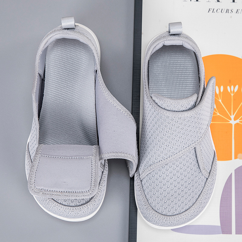 男女兼用高齢者向けオープンシューズ、調節可能な糖尿病患者用シ - Men'S Shoes Diabetic のレビューと価格