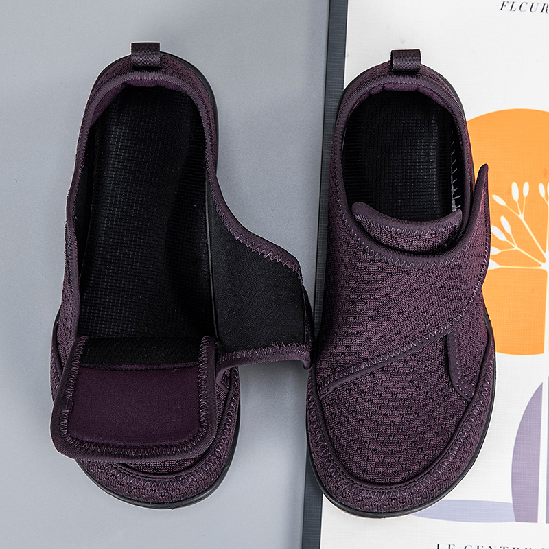男女兼用高齢者向けオープンシューズ、調節可能な糖尿病患者用シ - Men'S Shoes Diabetic のレビューと価格