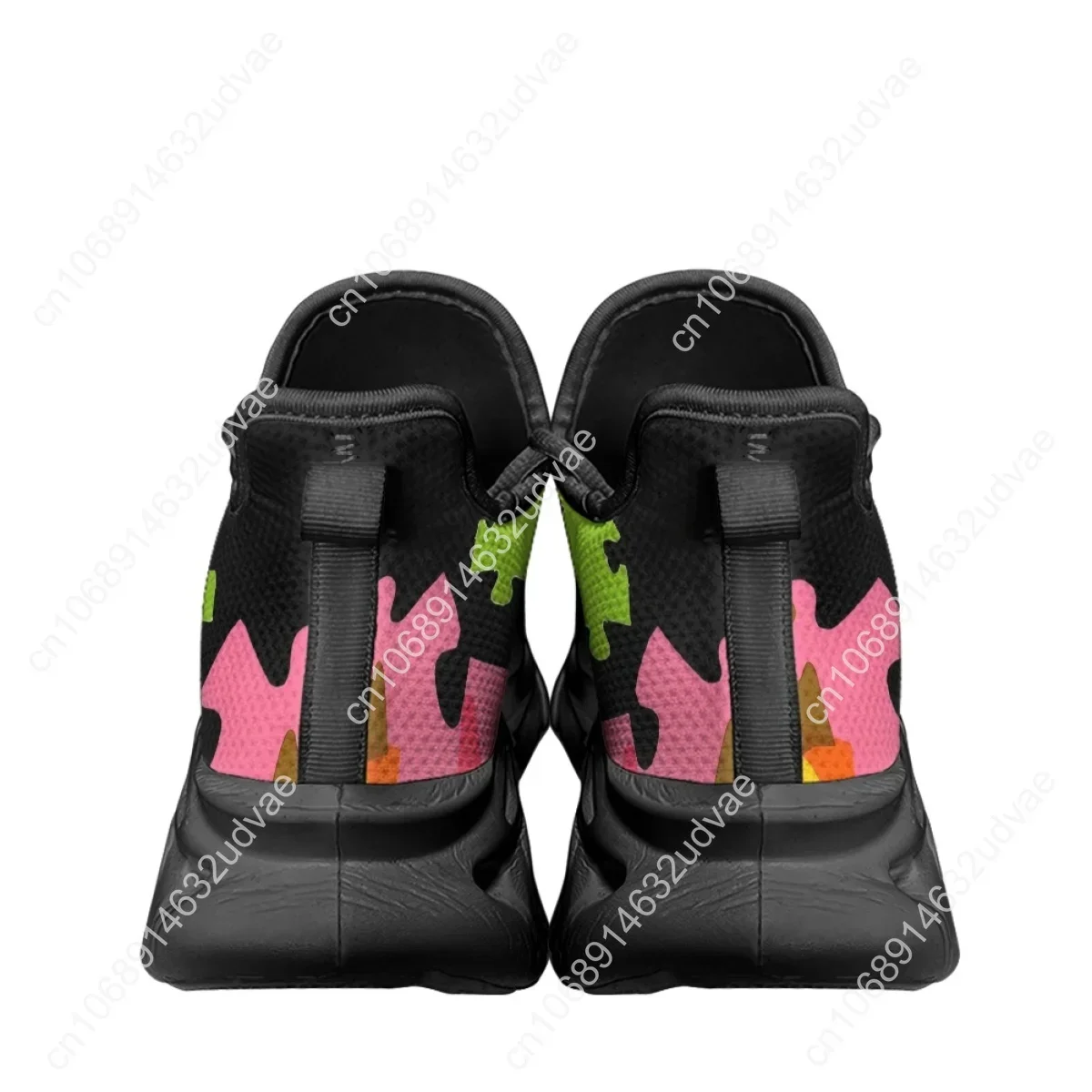自閉症啓発スポーツランニングシューズカラーパズル耐久性のある - Men Shoes Sneakers のレビューと価格