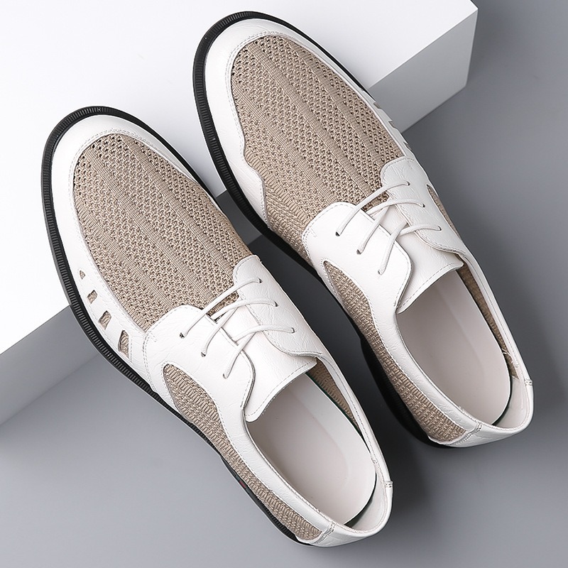 メンズフォーマル高級ニットドレスシューズ、イタリアンカジュア - Men Shoes Official のレビューと価格