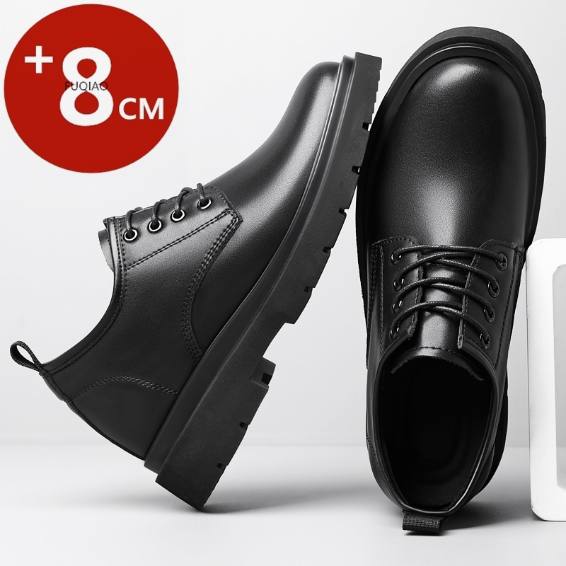 3CM/6CM/8CM 身長増加靴男性牛革ビジネスカジュアル - Men'S Shoes Dress Casual のレビューと価格