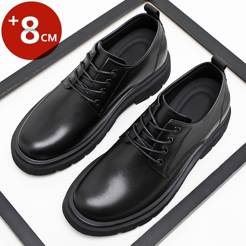 3CM/6CM/8CM 身長増加靴男性牛革ビジネスカジュアル - Men'S Shoes Dress Casual のレビューと価格