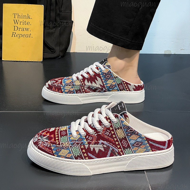 ファッションメンズキャンバスシューズ春夏スリッポンカジュアル - Men Shoes Marks のレビューと価格
