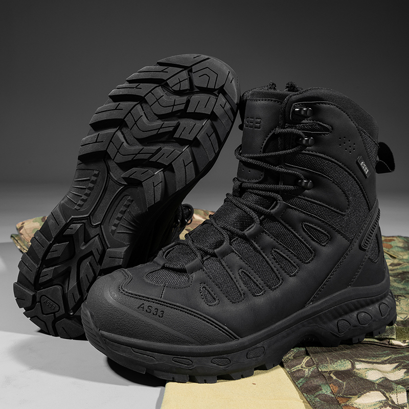 新しい男性の戦術的なブーツ軍事ブランド狩猟ハイキング靴足首防 - Men Shoes Brands のレビューと価格