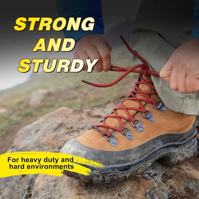丸型ブーツ用靴ひも、長さ130mm、直径4mm、作業用および - Men Shoes Boots のレビューと価格