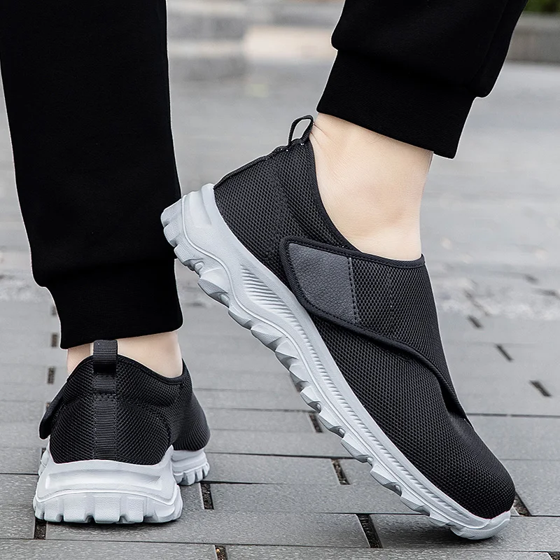 メンズ整形外科ワイドフィートウォーキングシューズ、糖尿病性腫 - Men'S Shoes Diabetic のレビューと価格