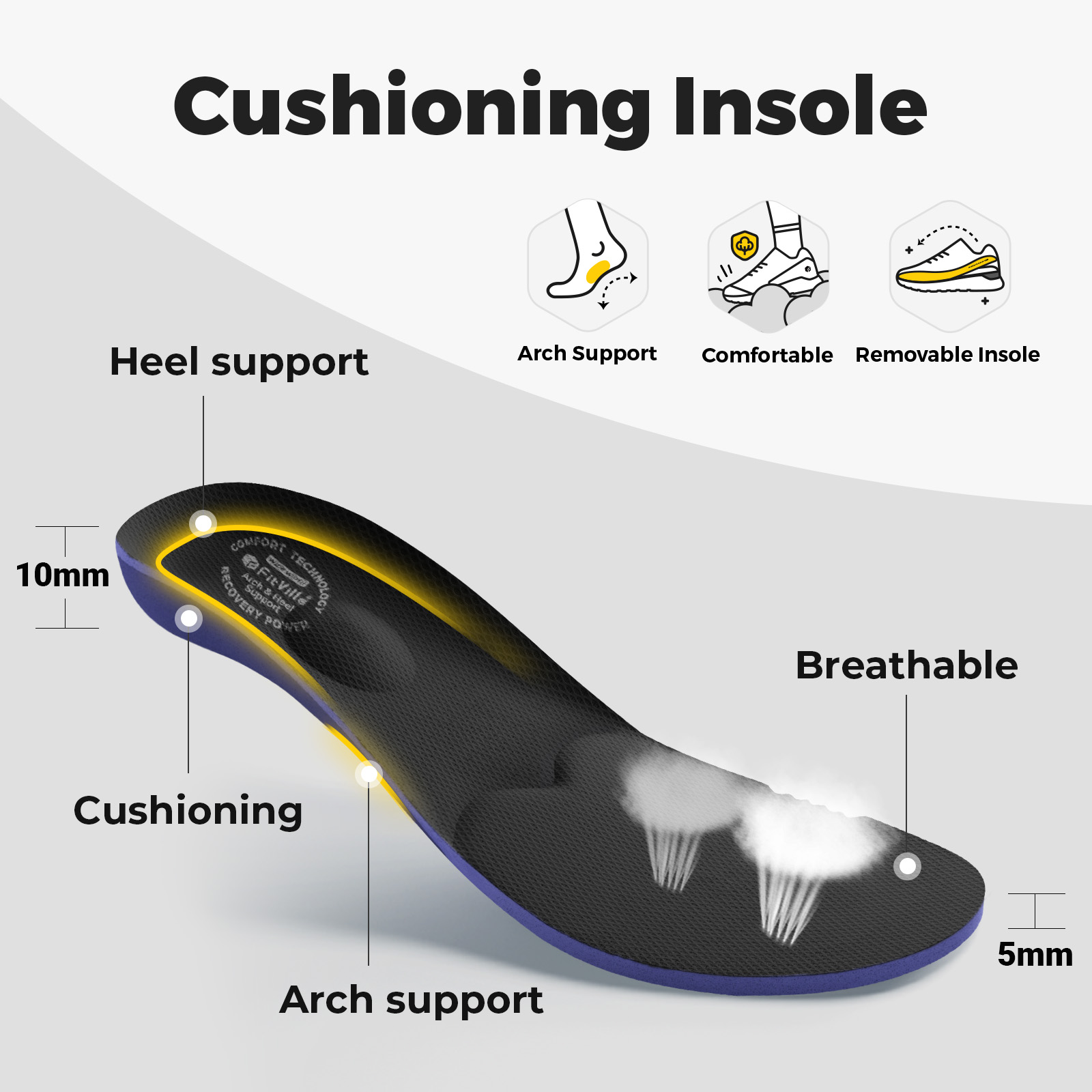 フィットヴィル糖尿病患者用シューズ メンズ エクストラワイド - Men'S Shoes Diabetic のレビューと価格