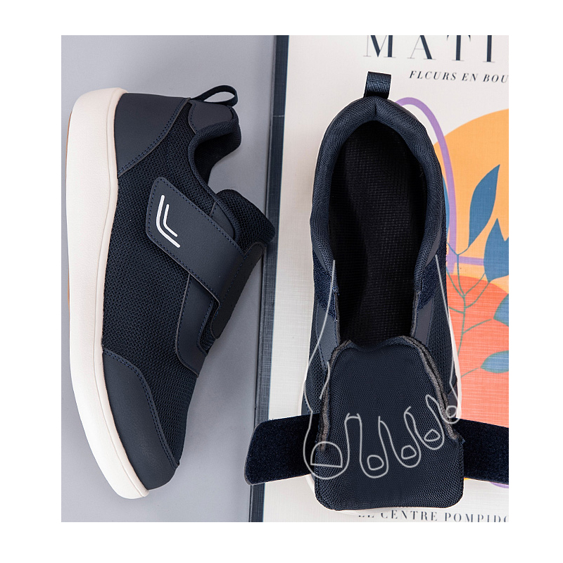 高齢者向けオープンシューズ、調節可能な糖尿病患者用シューズ、 - Men'S Shoes Diabetic のレビューと価格