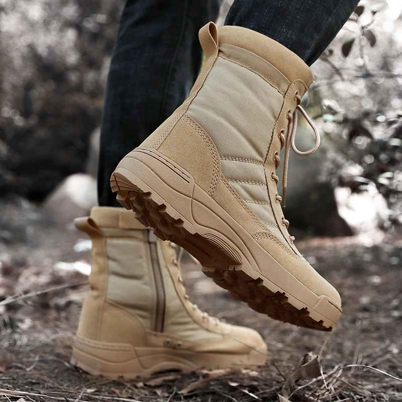 メンズハイキングブーツ,通気性,丸いつま先,シンプル,耐性 - Men Shoes Brands のレビューと価格