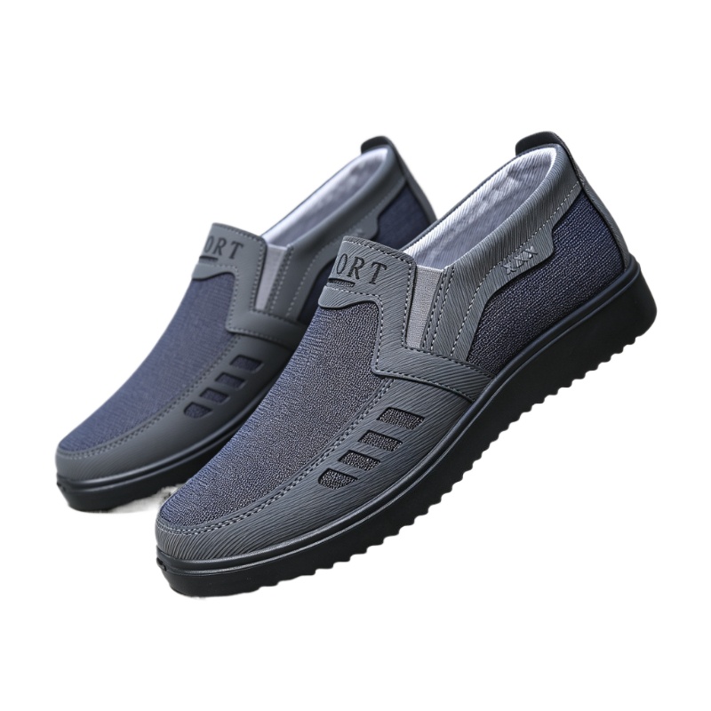 メンズ スリップオン キャンバス ローファー 通気性抜群 快 - Men'S Shoes Dress Casual のレビューと価格