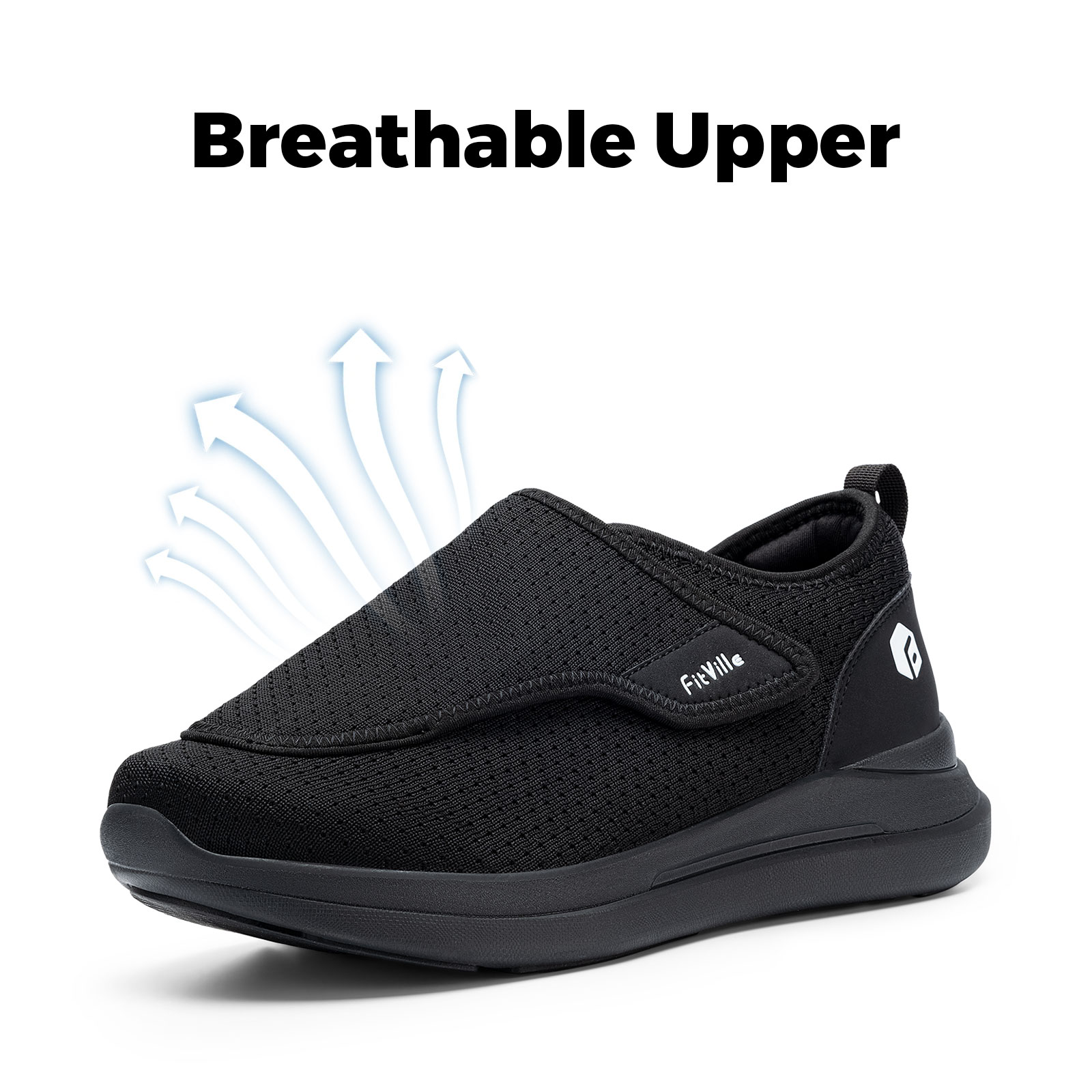 FitVille エクストラワイド メンズ糖尿病患者用シュー - Men'S Shoes Diabetic のレビューと価格